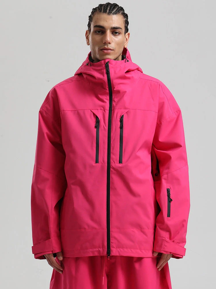 Men's Gsou Snow Durable Mountain Pro Insulated Wind Armor Snow Jacket - Image 15