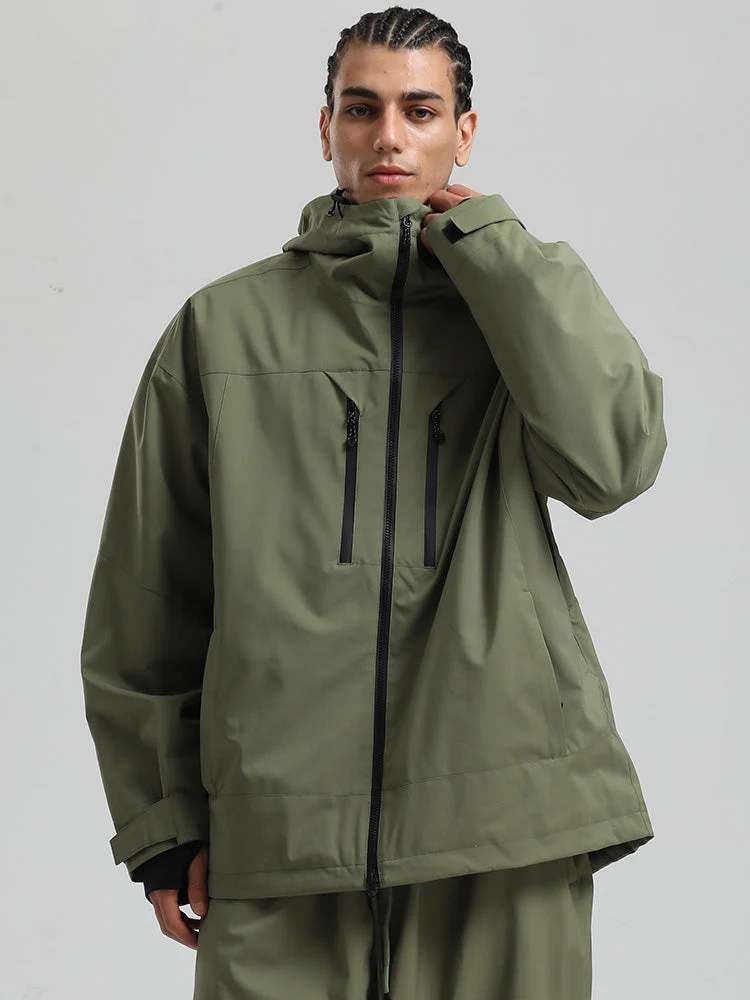 Men's Gsou Snow Durable Mountain Pro Insulated Wind Armor Snow Jacket - Image 2
