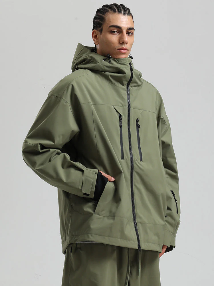 Men's Gsou Snow Durable Mountain Pro Insulated Wind Armor Snow Jacket - Image 3