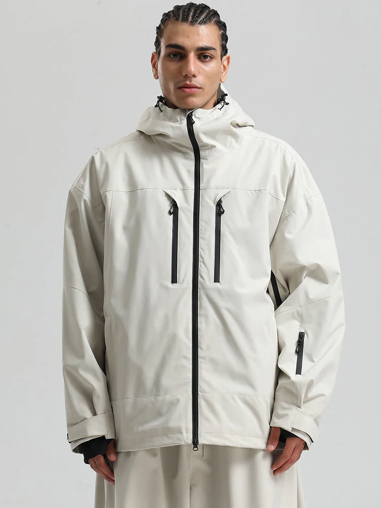 Men's Gsou Snow Durable Mountain Pro Insulated Wind Armor Snow Jacket - Image 5