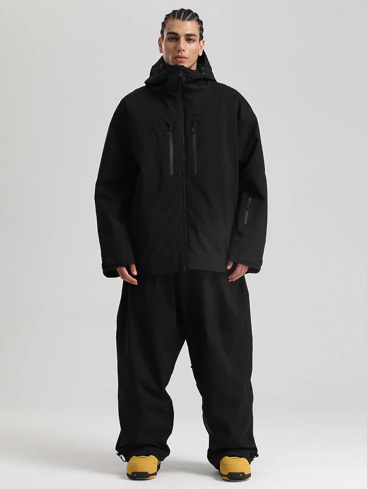 Men's Gsou Snow Durable Mountain Pro Insulated Wind Armor Snow Suits - Image 13