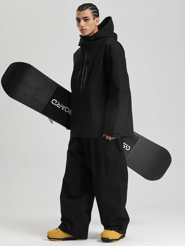 Men's Gsou Snow Durable Mountain Pro Insulated Wind Armor Snow Suits - Image 14
