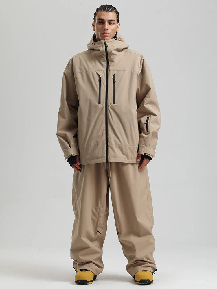 Men's Gsou Snow Durable Mountain Pro Insulated Wind Armor Snow Suits - Image 2