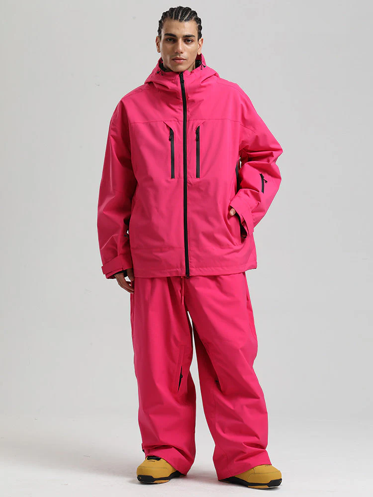 Men's Gsou Snow Durable Mountain Pro Insulated Wind Armor Snow Suits - Image 5