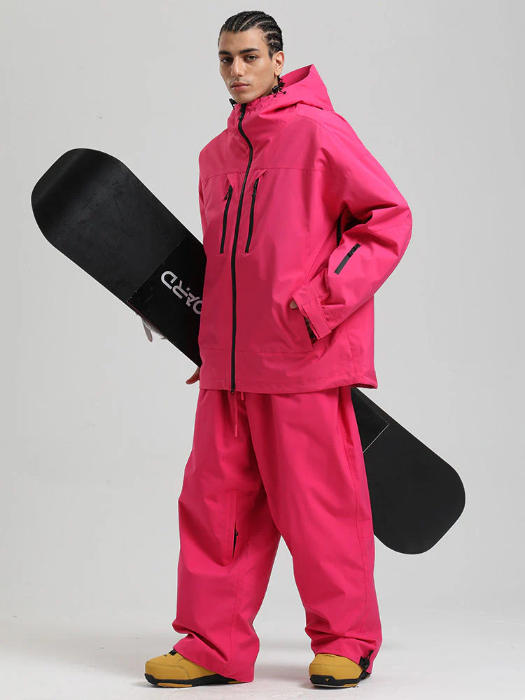 Men's Gsou Snow Durable Mountain Pro Insulated Wind Armor Snow Suits - Image 6