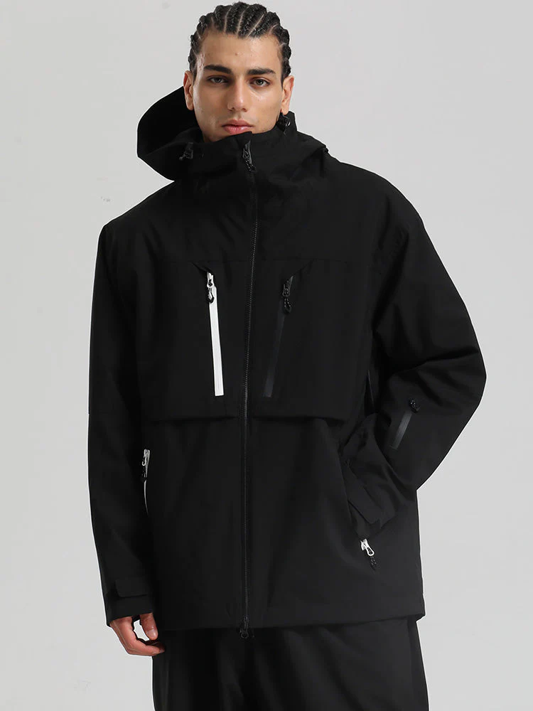 Men's Gsou Snow Durable Mountain Pro Winter Function Cargo Snow Jacket - Image 10