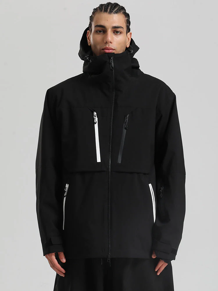 Men's Gsou Snow Durable Mountain Pro Winter Function Cargo Snow Jacket - Image 11
