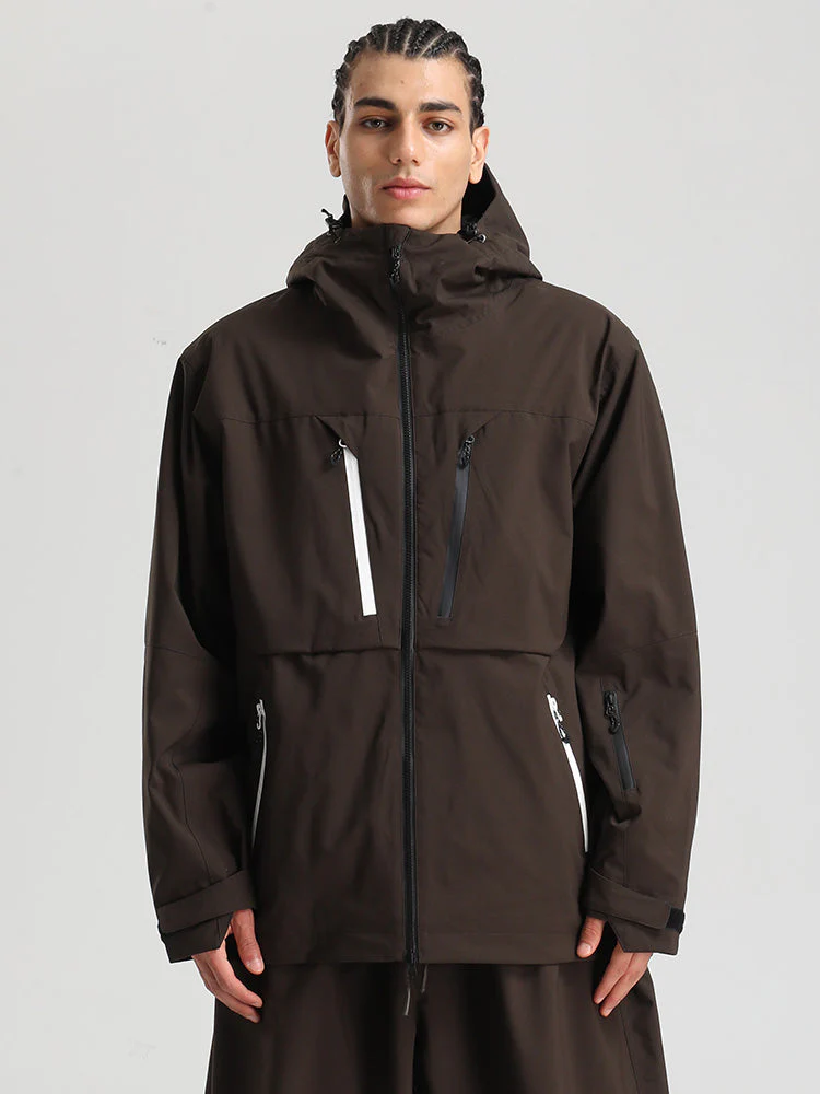 Men's Gsou Snow Durable Mountain Pro Winter Function Cargo Snow Jacket - Image 17