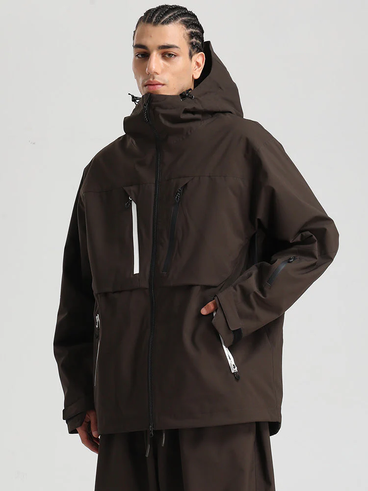 Men's Gsou Snow Durable Mountain Pro Winter Function Cargo Snow Jacket - Image 18
