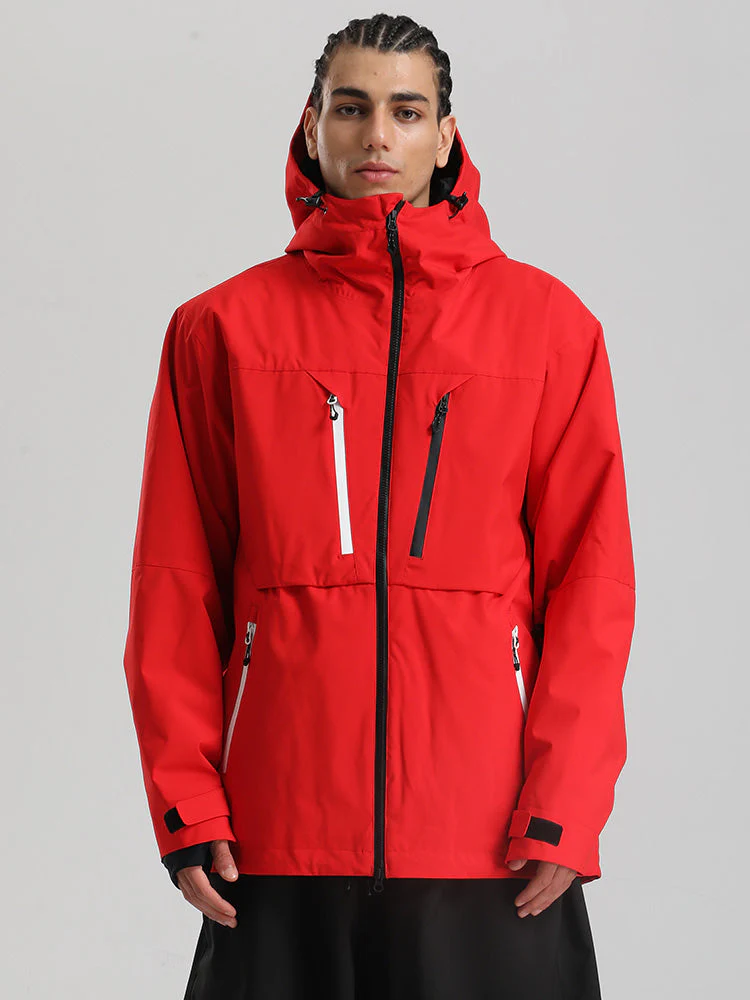 Men's Gsou Snow Durable Mountain Pro Winter Function Cargo Snow Jacket - Image 8