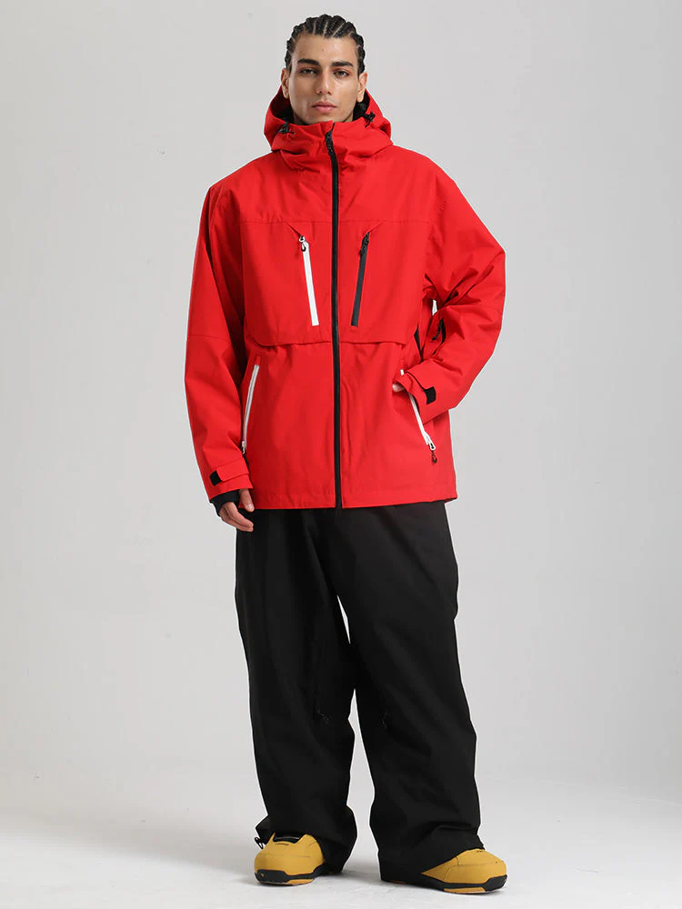 Men's Gsou Snow Durable Mountain Pro Winter Function Cargo Snow Suits - Image 15