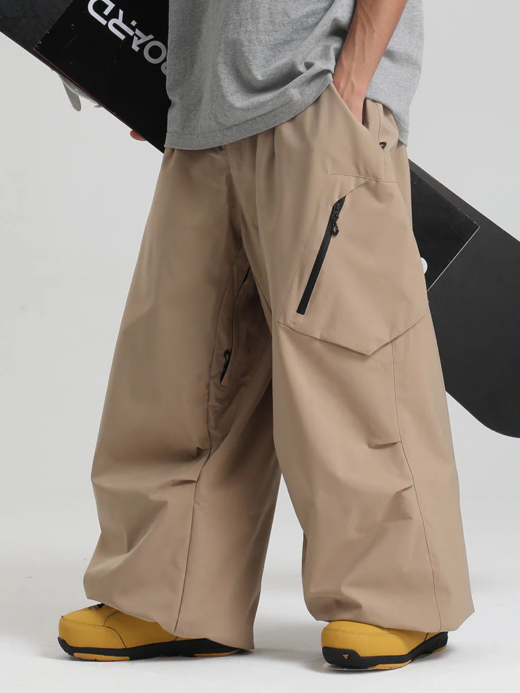 Men's Gsou Snow Durable Urban Vibe All Function Baggy Snow Pants - Image 11