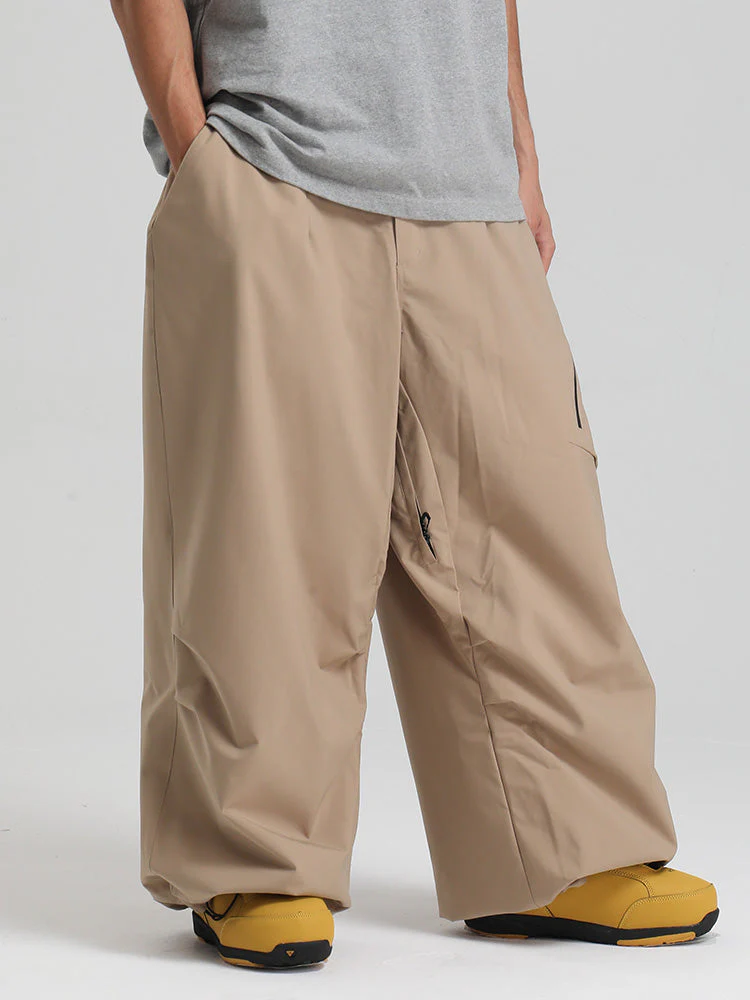 Men's Gsou Snow Durable Urban Vibe All Function Baggy Snow Pants - Image 12
