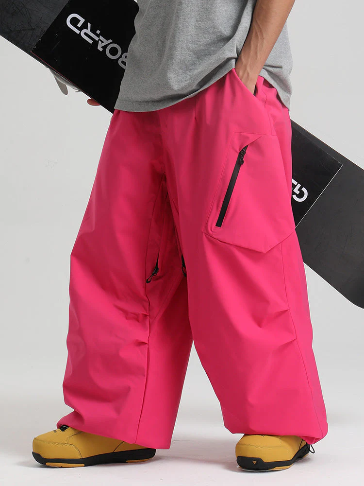 Men's Gsou Snow Durable Urban Vibe All Function Baggy Snow Pants - Image 14