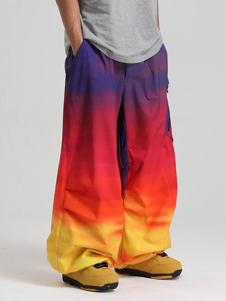 Men's Gsou Snow Durable Urban Vibe All Function Baggy Snow Pants - Image 18