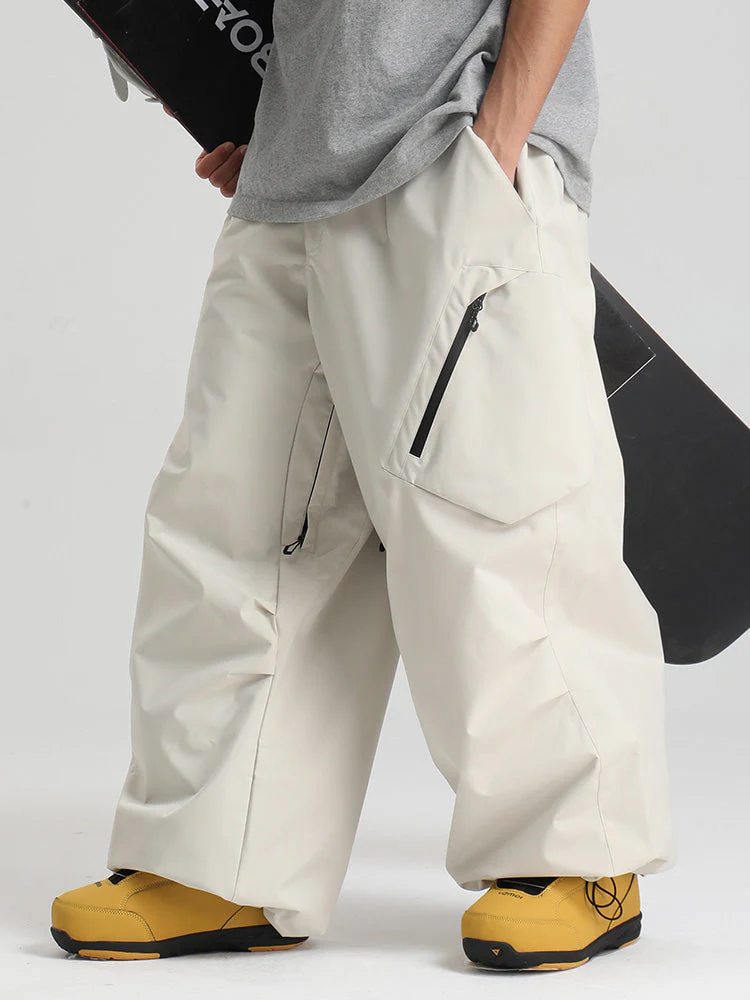 Men's Gsou Snow Durable Urban Vibe All Function Baggy Snow Pants - Image 23