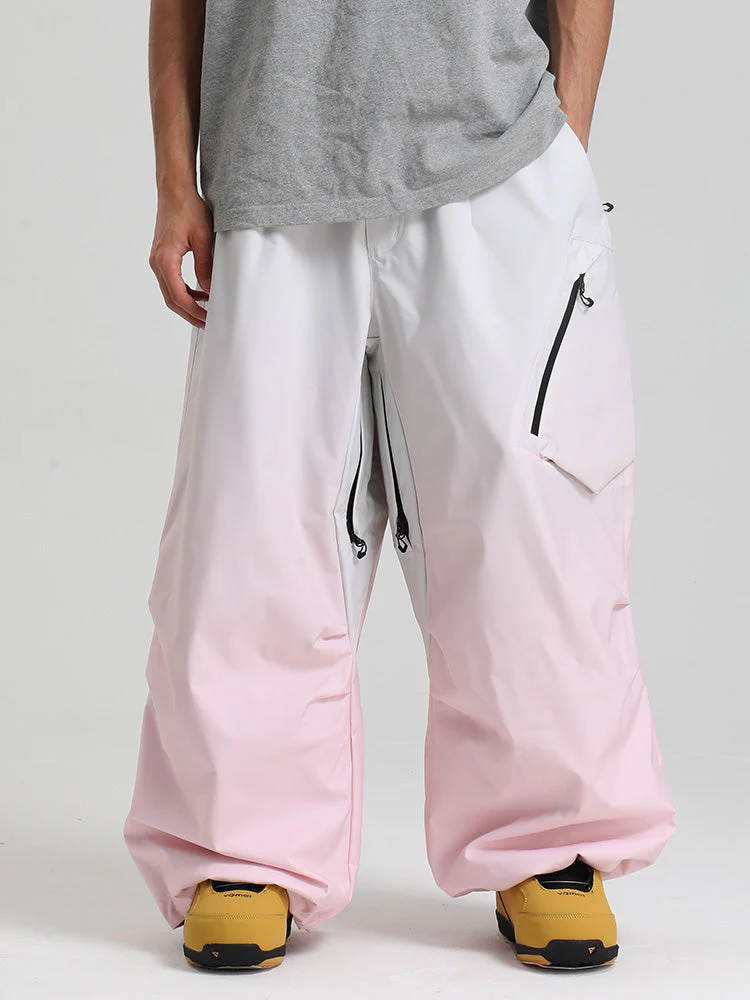 Men's Gsou Snow Durable Urban Vibe All Function Baggy Snow Pants - Image 28