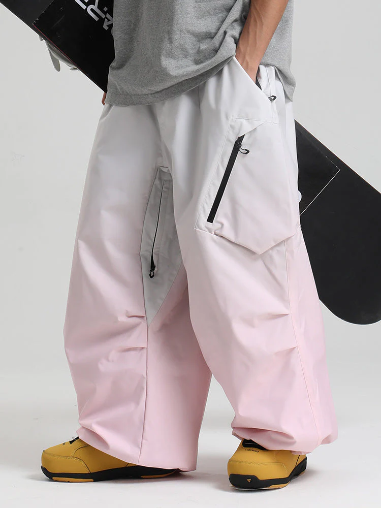 Men's Gsou Snow Durable Urban Vibe All Function Baggy Snow Pants - Image 29