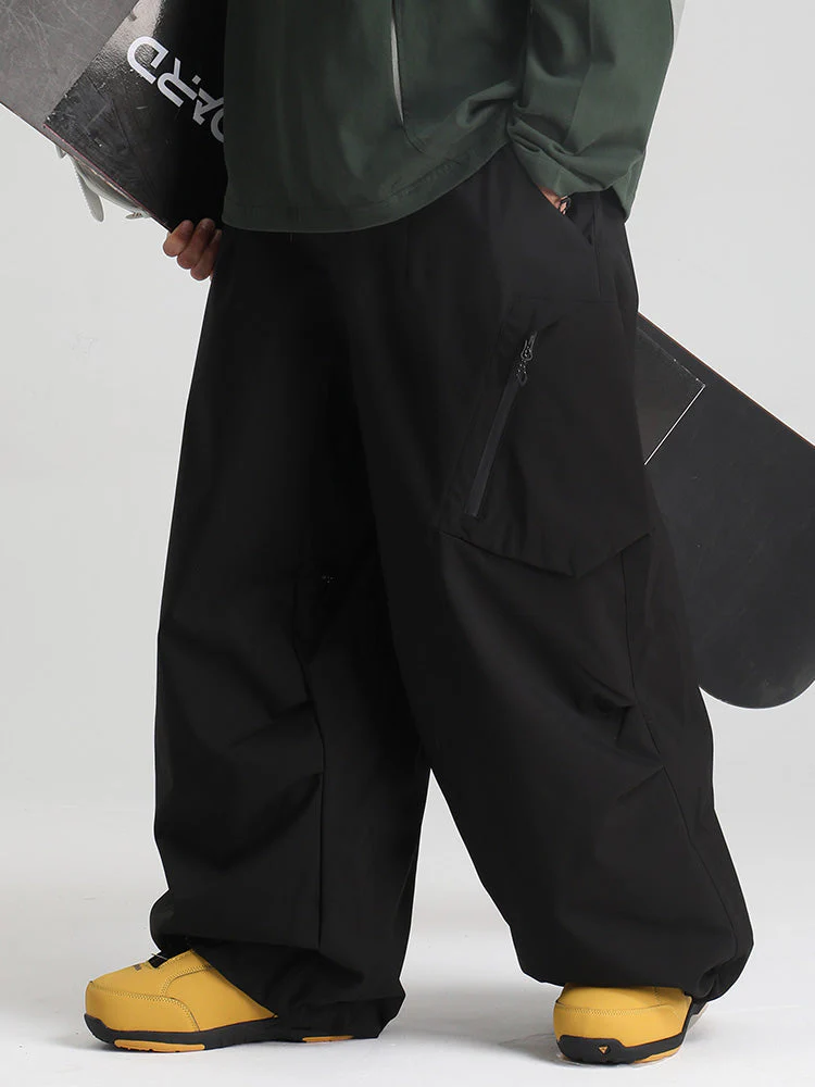 Men's Gsou Snow Durable Urban Vibe All Function Baggy Snow Pants - Image 5