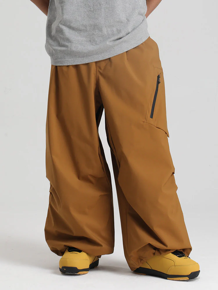 Men's Gsou Snow Durable Urban Vibe All Function Baggy Snow Pants - Image 7