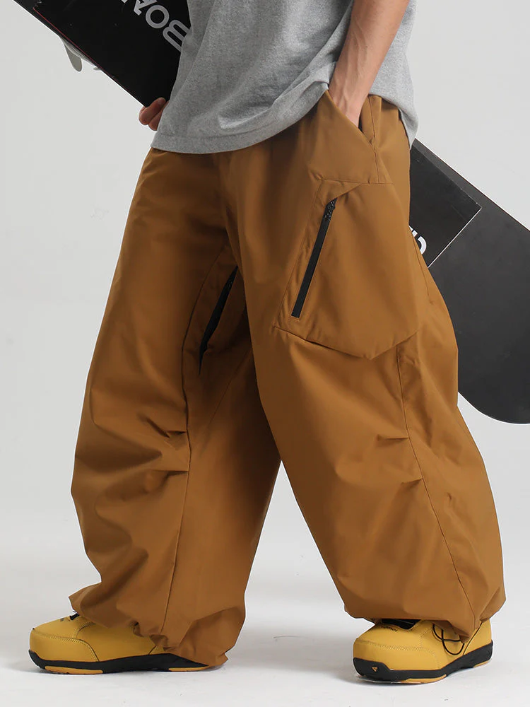 Men's Gsou Snow Durable Urban Vibe All Function Baggy Snow Pants - Image 8