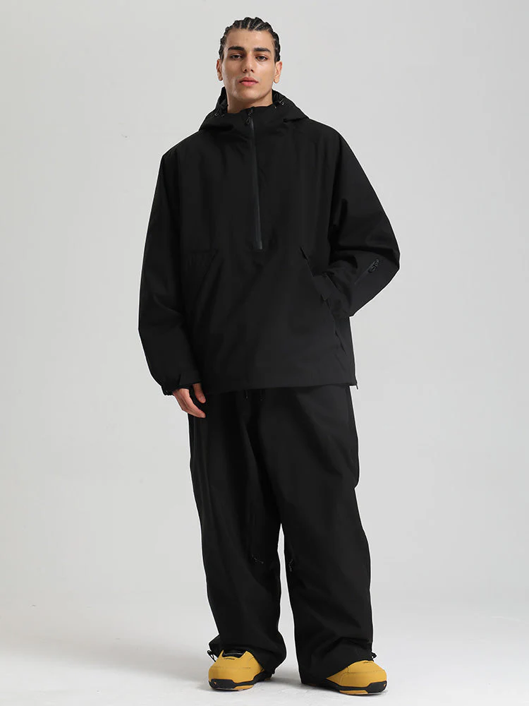 Men's Gsou Snow Durable Urban Vibe Pullover Anorak Snowboard Suits - Image 24