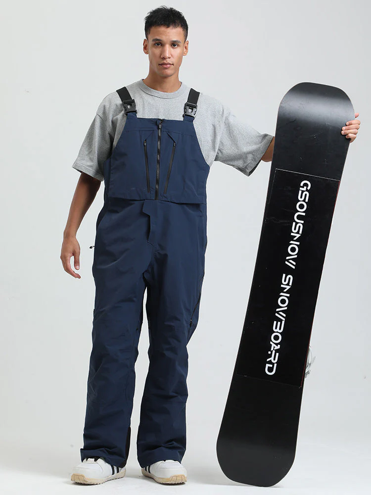 Men's Gsou Snow FrostGuard Insulated High Performance Snow Bibs Pants - Image 17