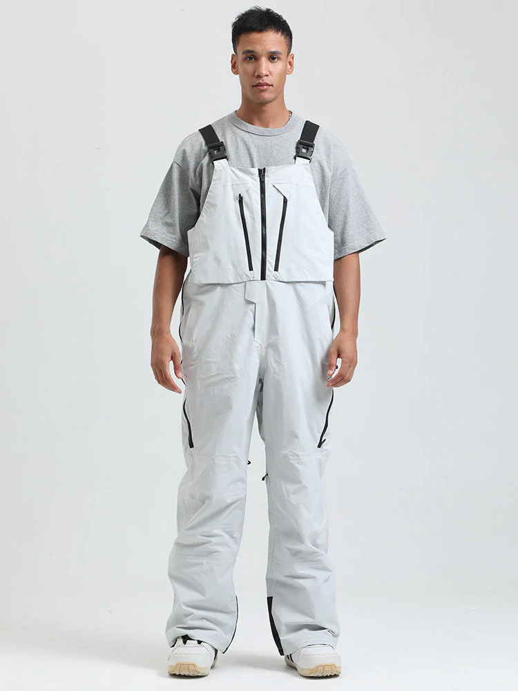 Men's Gsou Snow FrostGuard Insulated High Performance Snow Bibs Pants - Image 4