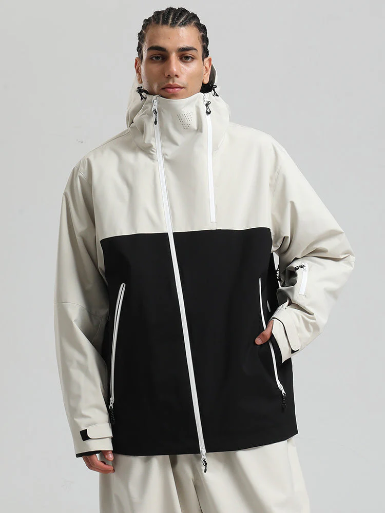 Men's Gsou Snow HyperDrive All-Season Color Block Mountain Cargo Snow Jacket - Image 25