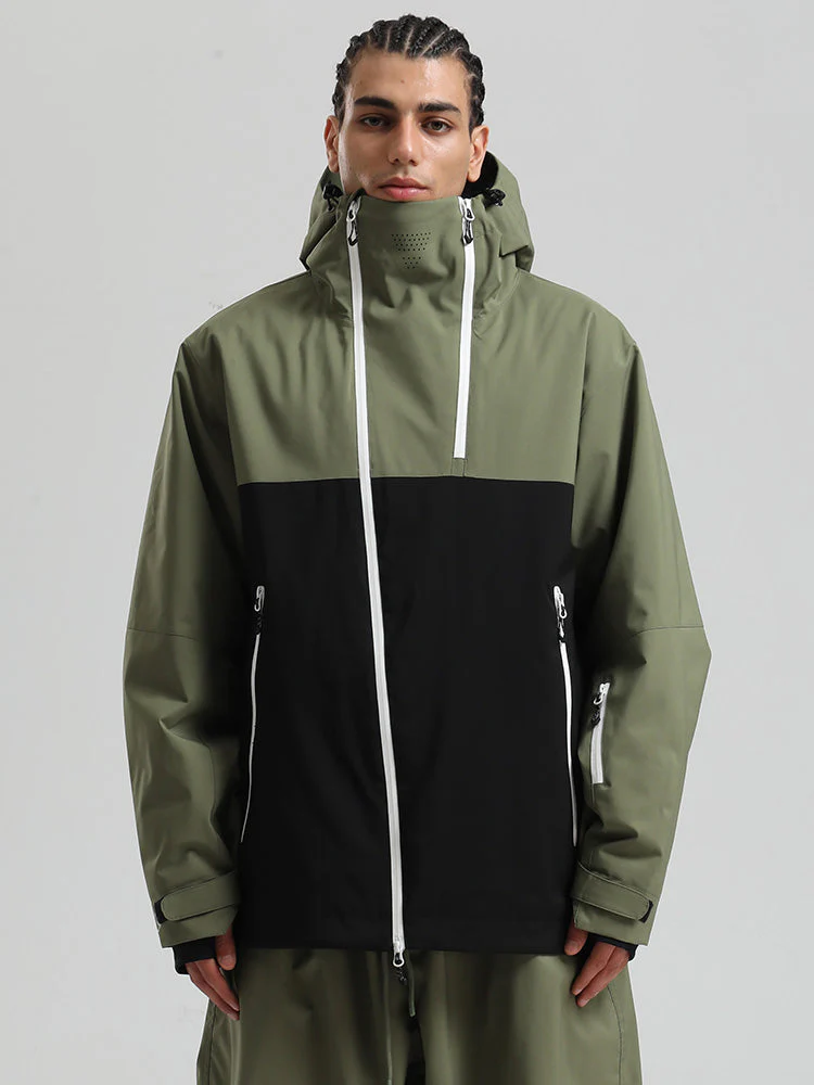 Men's Gsou Snow HyperDrive All-Season Color Block Mountain Cargo Snow Jacket - Image 3