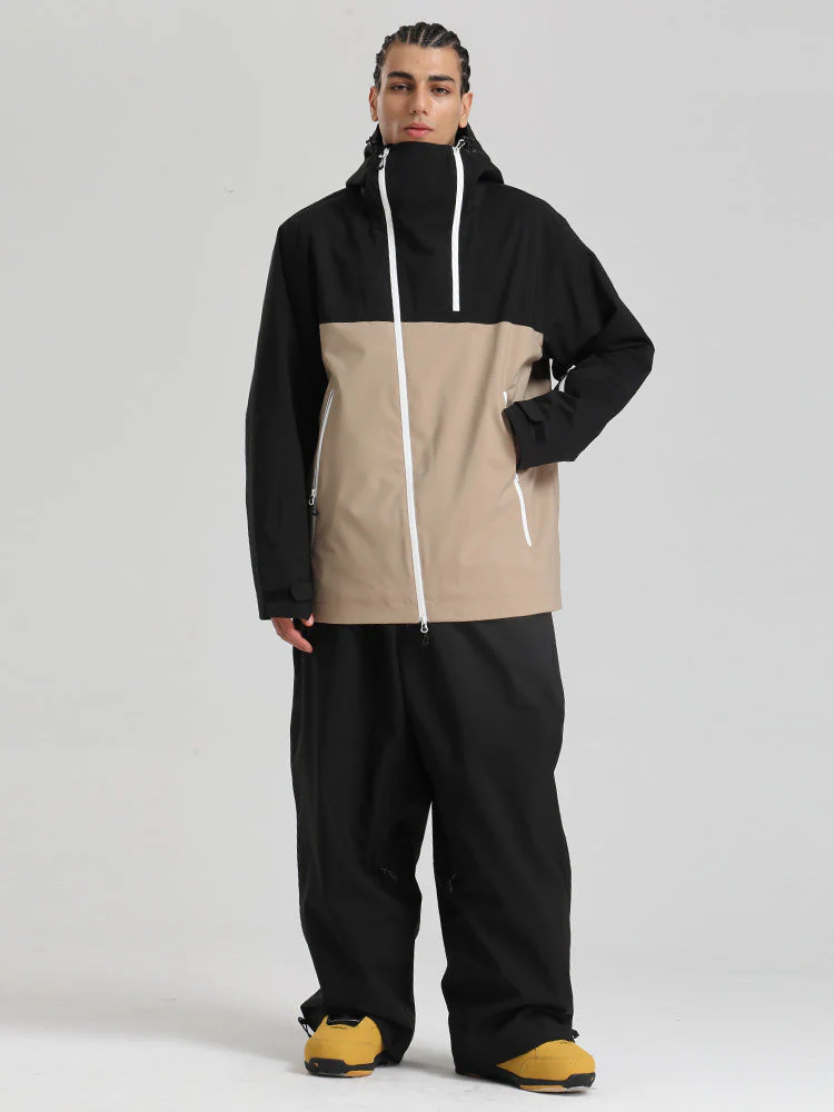 Men's Gsou Snow HyperDrive All-Season Color Block Mountain Cargo Snow Suits - Image 21