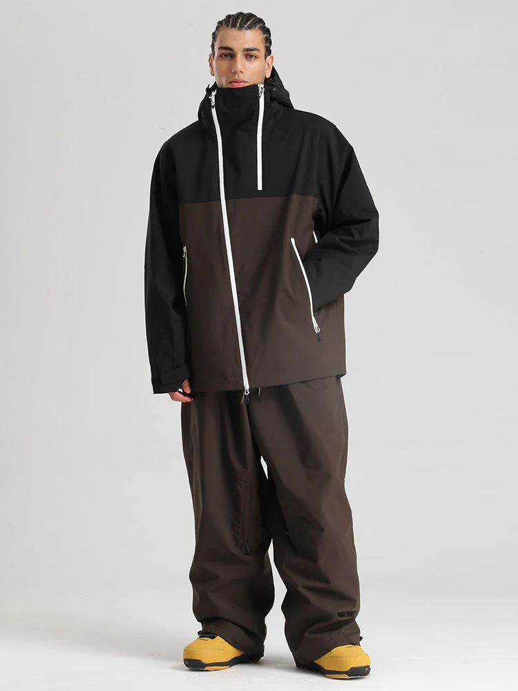 Men's Gsou Snow HyperDrive All-Season Color Block Mountain Cargo Snow Suits - Image 4