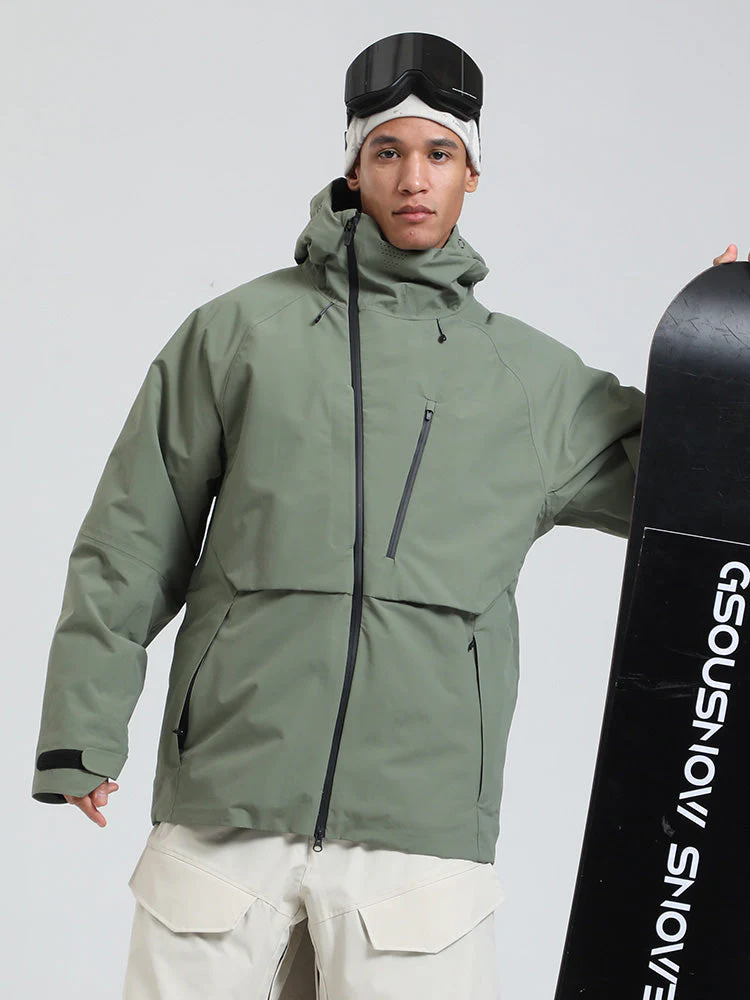 Men's Gsou Snow HyperDrive All-Season Mountain Cargo Snow Jacket - Image 9