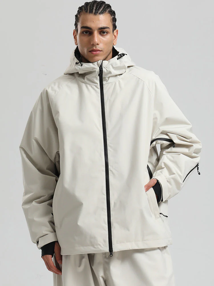 Men's Gsou Snow Mountain Chill FlexStyle Urban Terrain Snowboard Jacket - Image 3