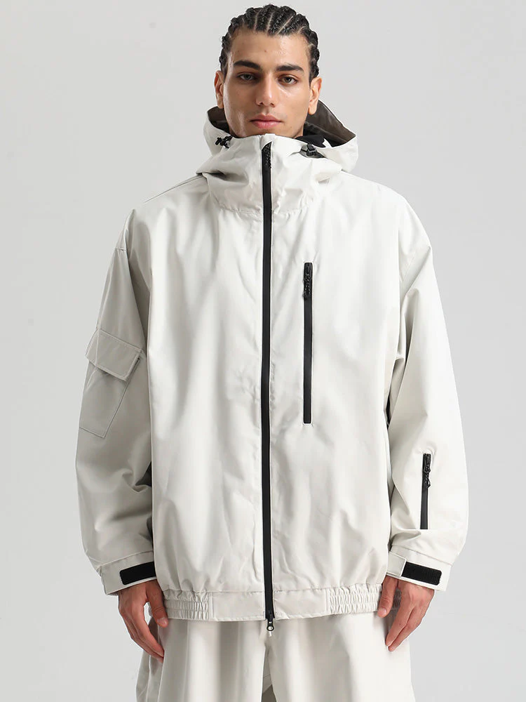 Men's Gsou Snow Mountain Freestyle SnowFlex Street Hybrid Snowboard Jacket - Image 8