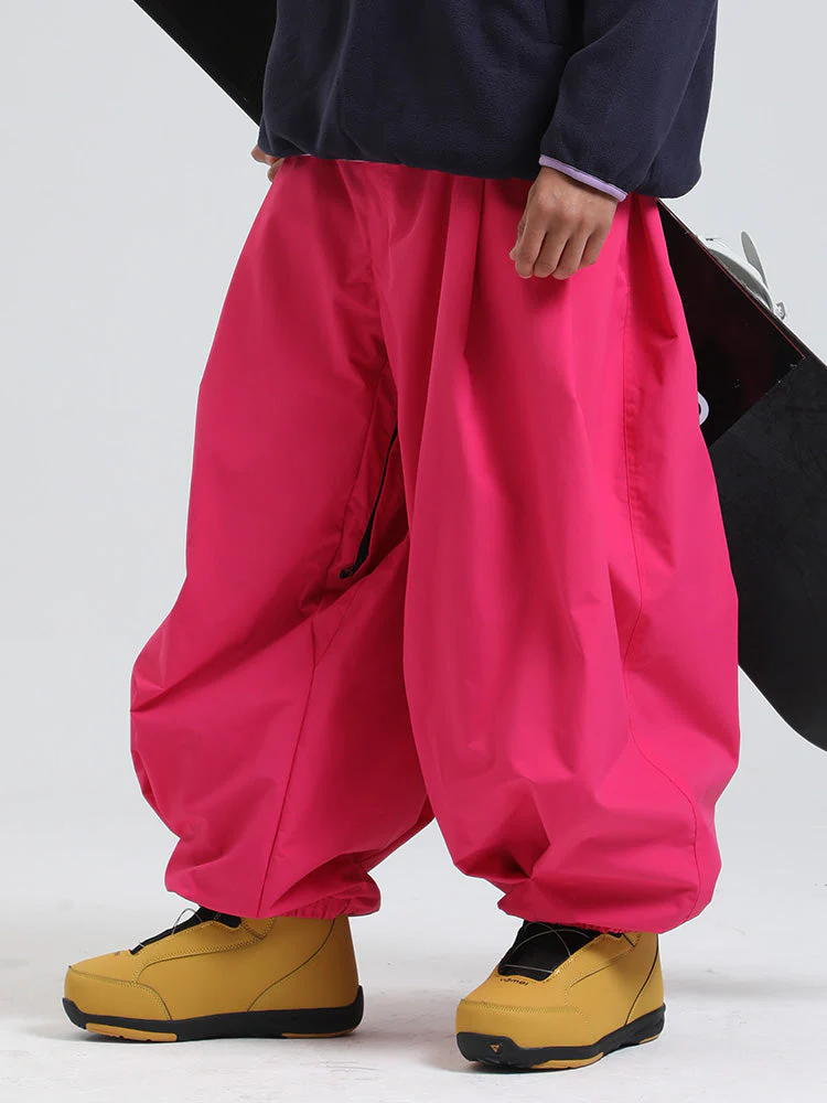 Men's Gsou Snow Park Pro Shredders Super Baggy Snow Pants - Image 2
