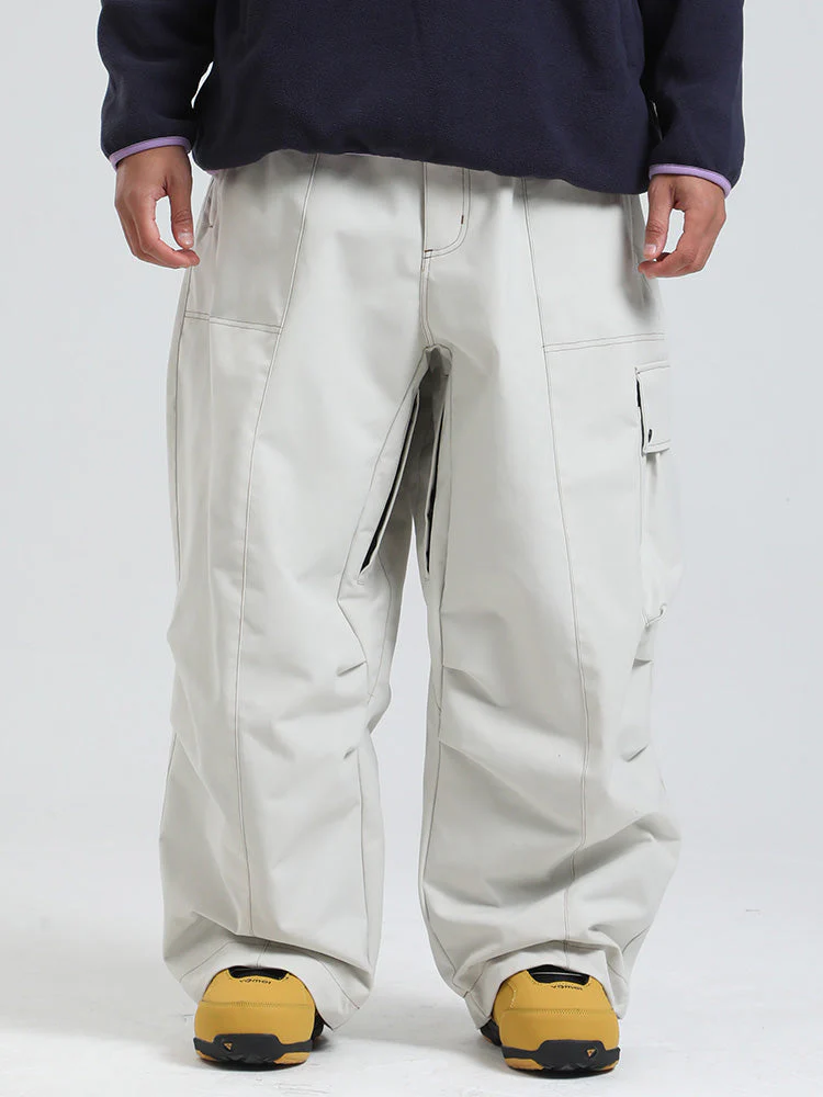 Men's Gsou Snow Terrain Rider SnowRush Freestyle Baggy Snow Pants - Image 8