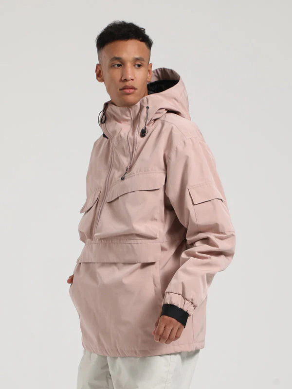 Men's Gsou Snow Winter Action Cargo Anorak Snow Jacket - Image 13