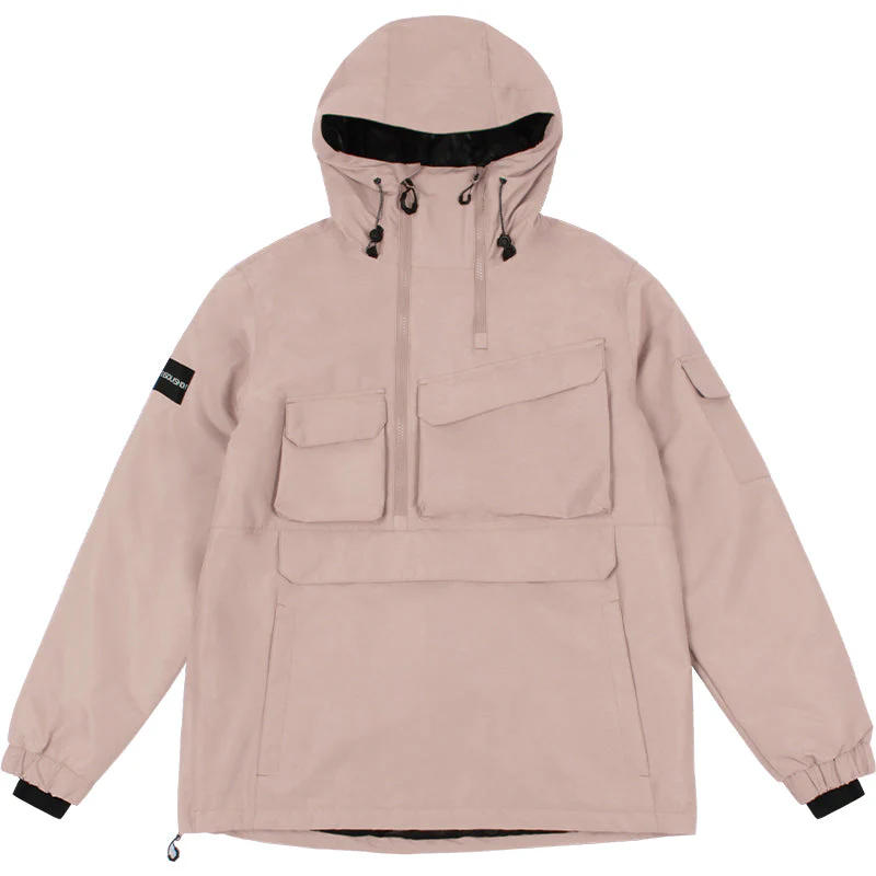 Men's Gsou Snow Winter Action Cargo Anorak Snow Jacket - Image 15