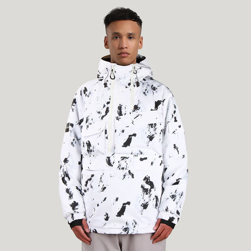 Men's Gsou Snow Winter Action Cargo Anorak Snow Jacket - Image 16