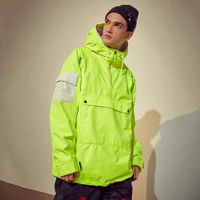 Men's Holiday Forever Young Cargo Anorak Snow Jacket - Image 2