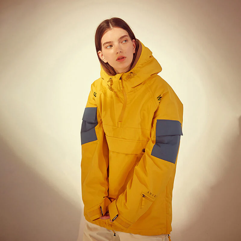 Men's Holiday Forever Young Cargo Anorak Snow Jacket - Image 4