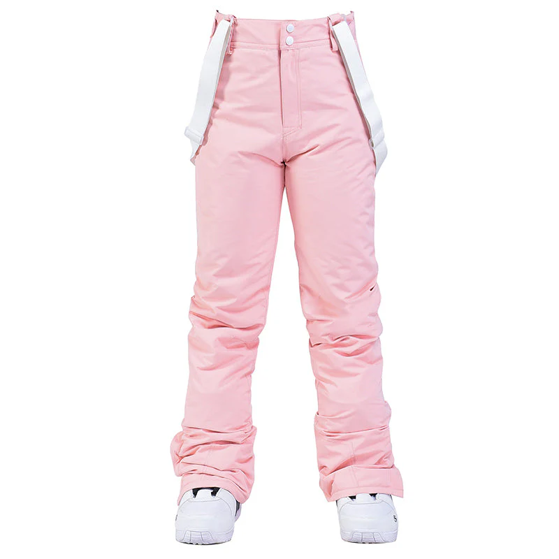 Men's Insulated Mountains Aurora Winter Snow Pants Ski Bibs - Image 7