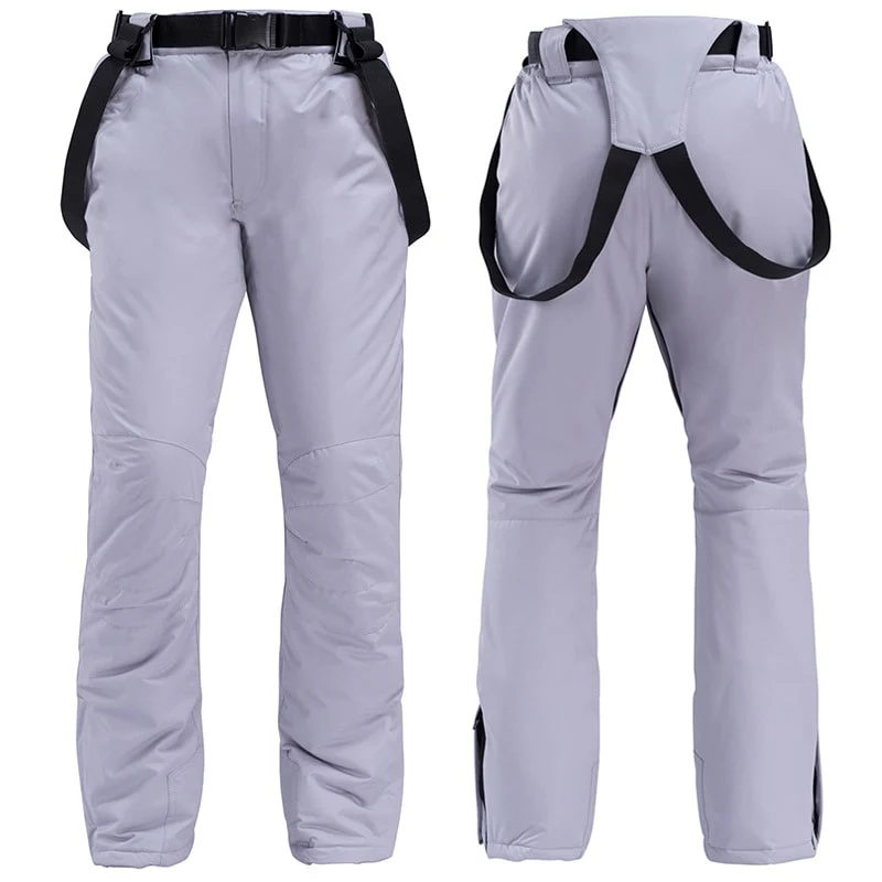Men's Insulated Winter Skye Outdoor Snow Pants Ski Bibs - Image 6