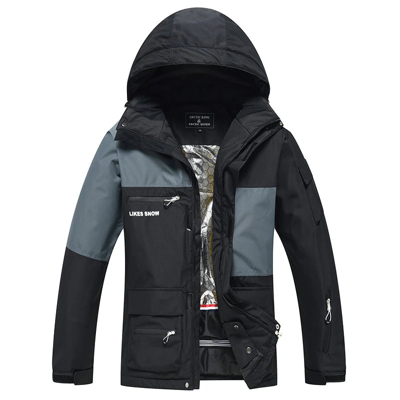 Men's Insulated Winter Wonderland Snow Jacket - Image 3
