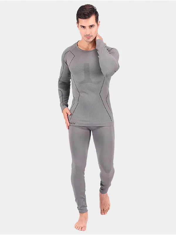 Men's John Snow Winter Warmers Fleece Thermal Baselayer Set - Image 6