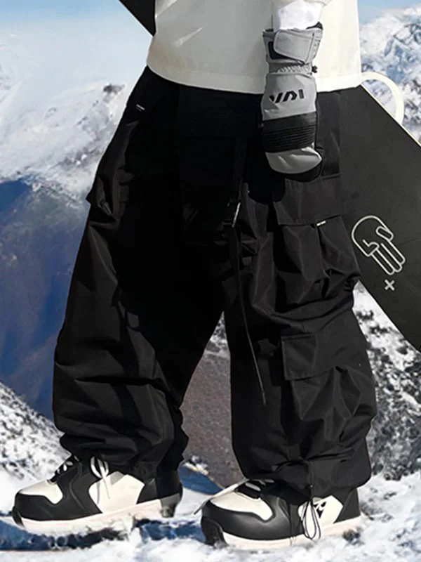 Men's Keep Money Mountain Chill Baggy Snow Pants - Image 18