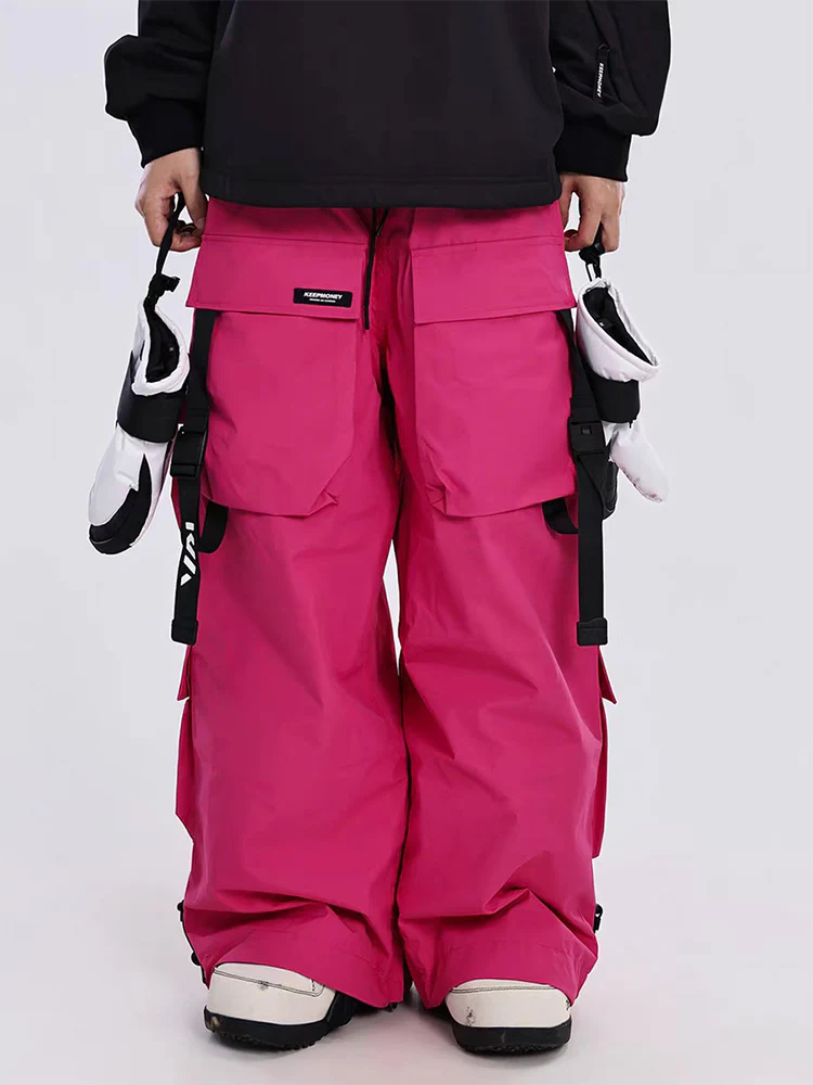 Women's Keep Money Mountain Chill Baggy Snow Pants - Image 20