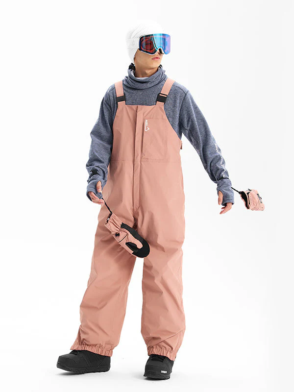 Men's LD Ski AIR PRO Winter Waterproof Snow Bibs Pants - Image 5