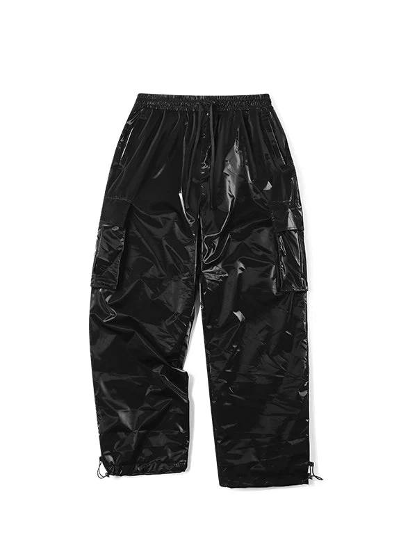 Men's Ld Ski Black Paint Graphene 3L Snow Pants - Image 2